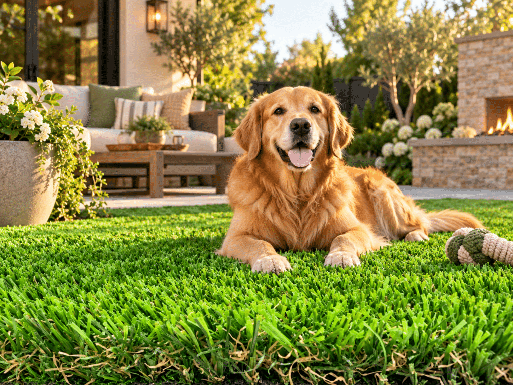 K9 Village Park installed turf application