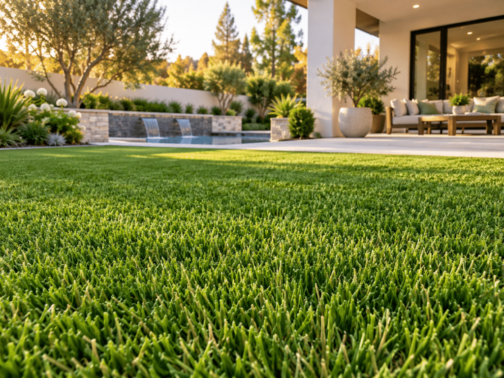 Solana 75 installed turf application